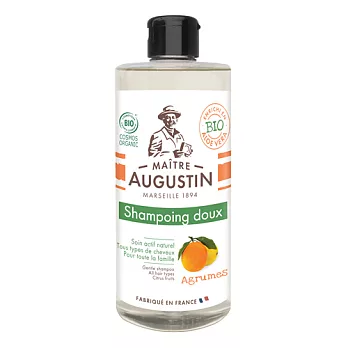 法國Augustin(奧古斯汀)活力柑橘洗髮精500ML