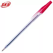 (盒裝12支)SKB SB-202秘書型原子筆0.7紅