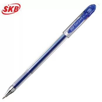 (盒裝12支)SKB G-105中性筆0.5藍