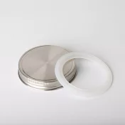 Mason Select 梅森罐(Ball) 不鏽鋼上蓋含矽膠圈 標準口徑 單入