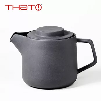 【奇想生活THAT!】 奇想 咖啡・茶兩用陶瓷壺 陶土灰