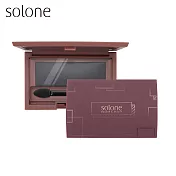 Solone 幾何條紋彩妝收納盒 (3格)