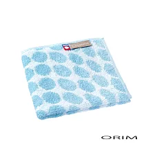 【日本ORIM今治毛巾】BUBBLE水玉天然純棉手巾 ‧ 空雲藍