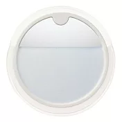 [MUJI無印良品]聚苯乙烯圓型便攜鏡/直徑約60mm