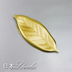 【AnnZen】《日本 Shinko》日本製 設計師筷架系列─作用 金木犀葉片筷架 ( 金色葉片 )