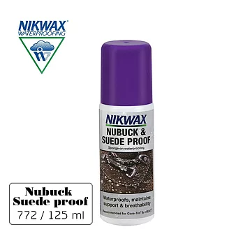NIKWAX 噴式牛巴戈/反毛皮潑水劑 772《125ml》/ 絨面、麂皮革保養