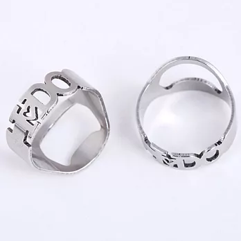 潮流個性 不鏽鋼戒指戒指 指環 開瓶器 情侶對戒-款式任選kiretI DO