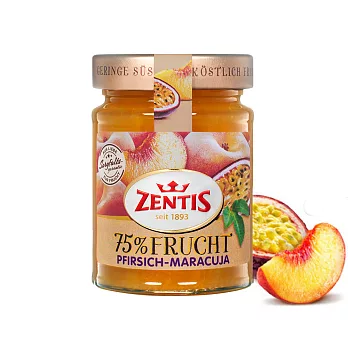 《Zentis 詹堤士》75%蜜桃百香果醬