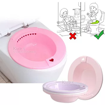 通用式馬桶坐浴盆 孕婦/老人免蹲免治盆浴 -護理 溫和舒適 kiret