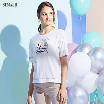 【ST.MALO】當代台灣原創銀纖維機能女上衣-1930WTM珍珠白