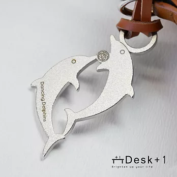 [Desk+1鑰匙圈吊飾]飛躍的海豚