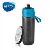 德國BRITA Fill &Go Active 運動濾水瓶600ml (內含1入濾片) 藍色