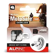 【附Alpine官方保證卡！】荷蘭NO.1 MOTOSAFE 騎士旅行耳塞【TOUR 旅行版】