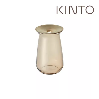 KINTO / LUNA花瓶360ml-咖啡色