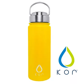 【美國KORwater】ROK304不鏽鋼隨身保冷保溫瓶(532ml) -搖滾黃