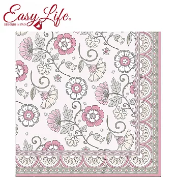 【義大利 EasyLife】餐巾紙 - Kalamkari(印度紋飾)粉
