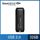 TEAM 十銓 C173 32GB 珍珠碟 USB2.0 隨身碟 神秘黑 (終身保固)