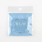 【BGM】+Clear Stamp 自由編排透明印章底座S號 ‧四葉