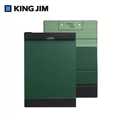 【KING JIM】magflap A4磁吸式板夾─綠色