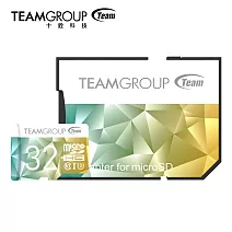 TEAM 十銓 Color Card 32GB MicroSD UHS-I U3 支援4K 記憶卡 (含轉卡+終身保固)