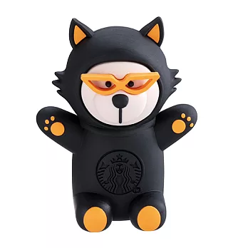 [星巴克]黑貓造型小熊磁鐵