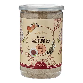 【可夫萊精品堅果】雙活菌堅果穀粉-蜜香紅茶口味(550g)