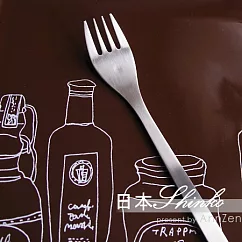 【AnnZen】《日本 Shinko》日本製 設計師 微笑酒窩系列─ 主餐叉