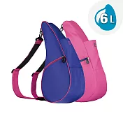 【Healthy Back Bag】雙面水滴單肩側背包-S 紫色桃紅