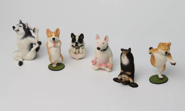 博客來 Animal Life 狗瑜珈大師 日版 全套6款