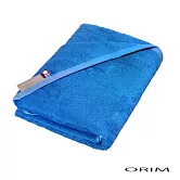 【日本ORIM今治毛巾】+URUOU天然保濕夢之潤肌浴巾 ‧寶藍