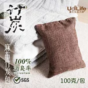 UdiLife生活大師 小空間/麻布竹炭包100g/1入