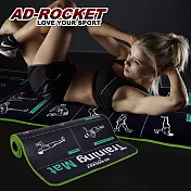 【AD-ROCKET】第二代核心肌群訓練墊/專業加厚訓練運動墊(10mm)