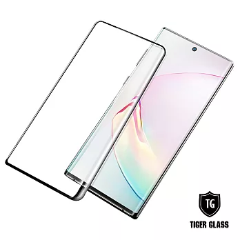 T.G Samsung Galaxy Note10+ 全包覆滿版鋼化膜手機保護貼(加贈鏡頭保護貼)