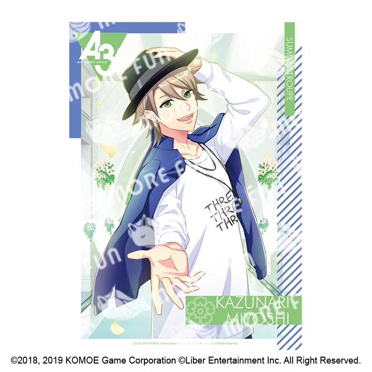 博客來 A3 角色海報 三好一成 博客來 A3 角色海報 三好一成