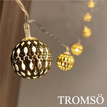 TROMSO-LED 10燈串-黃金奢華球