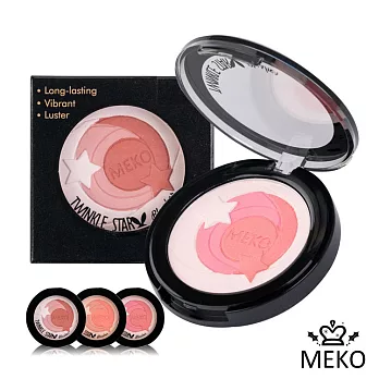 【MEKO】POPFESTIVE-魔幻派對 | 星動時刻腮紅餅 (3色) 水蜜桃流星Peach