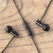 日本 Final E1000C 線控麥克風耳道式耳機 三色可選黑色