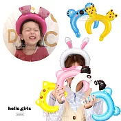 超萌可愛卡通動物髮圈造型髮箍氣球-超值15入 生日、變裝、派對裝扮道具kiret多款隨機
