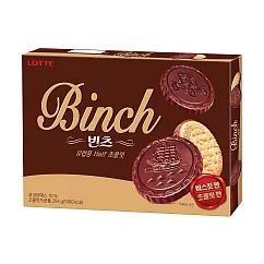 韓國【樂天Lotte】BINCH 巧克力餅乾204g