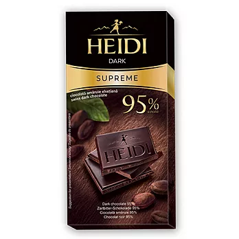 <赫蒂HEIDI> 95%黑巧克力50g