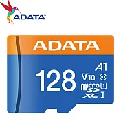 ADATA 威剛 128G 100MB/s microSDXC UHS-I V10 記憶卡