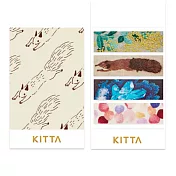 【KING JIM】KITTA 隨身攜帶和紙膠帶-刺繡