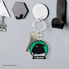 JzFun LAIMO/刺繡吊飾鑰匙圈─綠色生活綠色