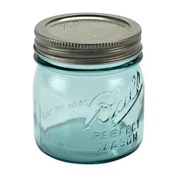 美國經典梅森罐 Ball (Mason Jars) 135周年 水藍限定版 8oz 標準口徑 Regular Mouth 單入