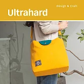 Ultrahard Masterpiece Map 袋蓋兩用托特包(黃綠)