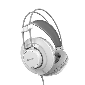 舒伯樂 Superlux HD671 涼感材質 全封閉 耳罩式耳機白色