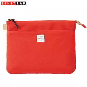 LIHIT 和風棉質隨身包(L) A-7706-3紅色