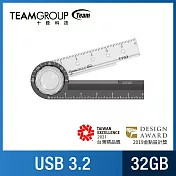 TEAM 十銓 T193 文具碟 USB 3.2 Gen1 頂級鋅合金 六合一多功能隨身碟 (防水+終身保固) 32GB
