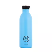義大利 24Bottles 輕量冷水瓶 500ml 冰湖藍