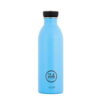 義大利 24Bottles 輕量冷水瓶 500ml 冰湖藍